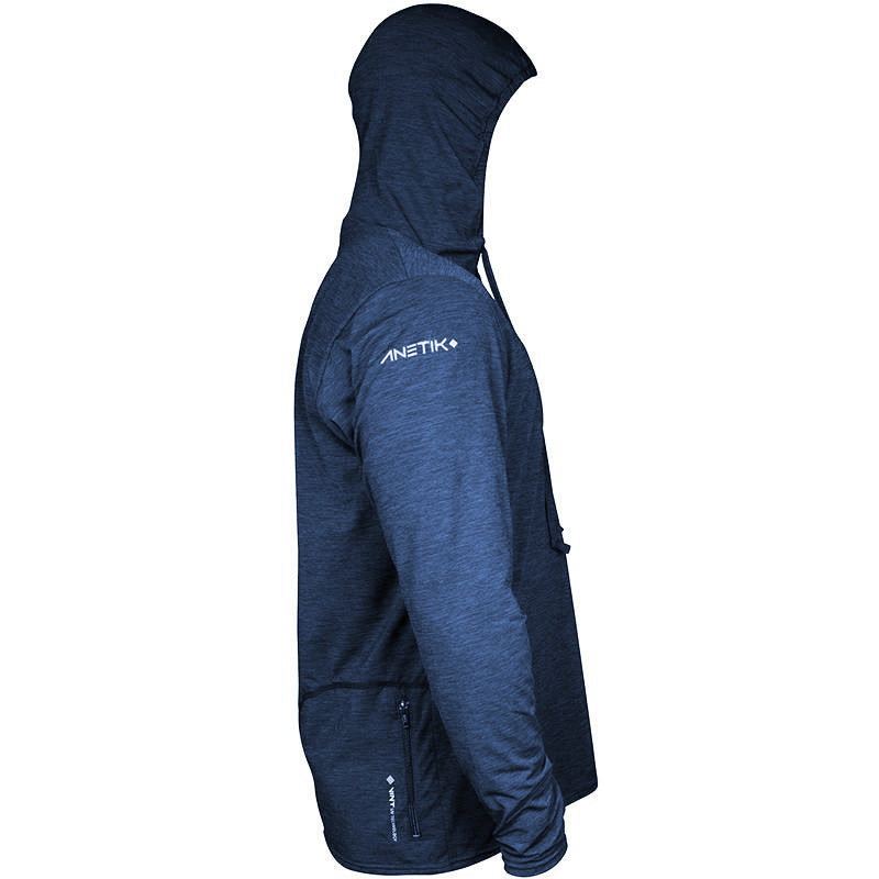 NAVY HEATHERED