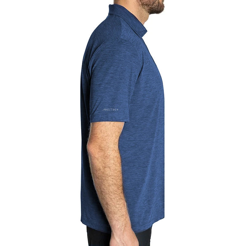 NAVY HEATHERED