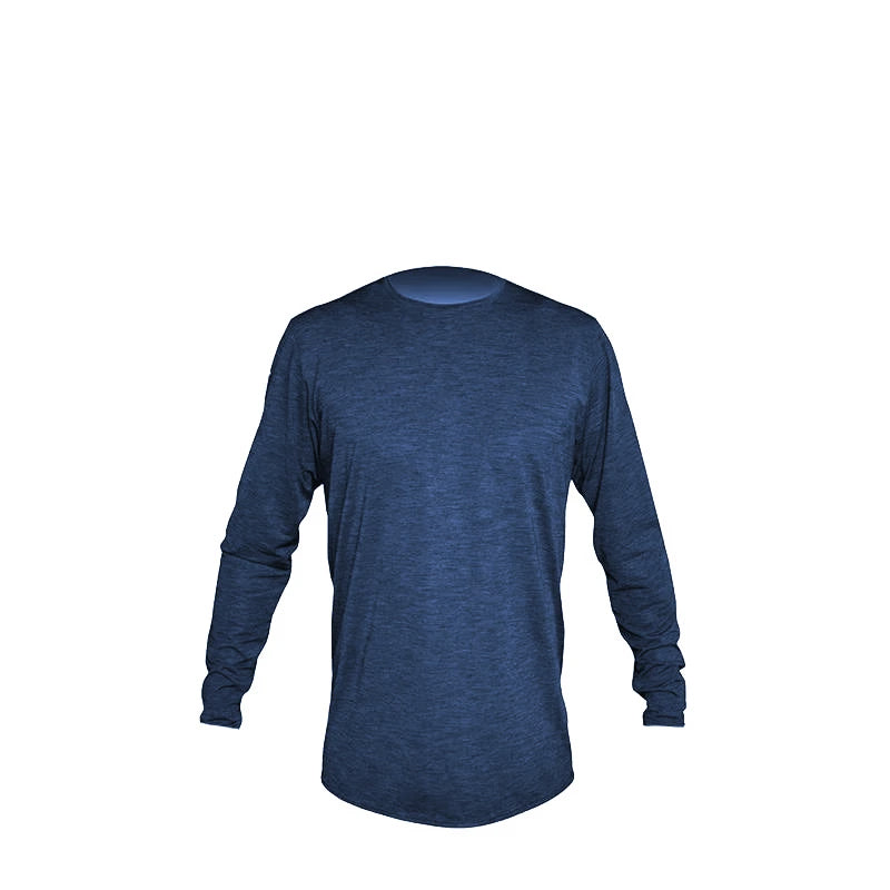 NAVY HEATHERED